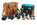 Borsa in pelle grande per macchina fotografica reflex mirrorless canon, nikon, fuji sony olympus fujifilm
